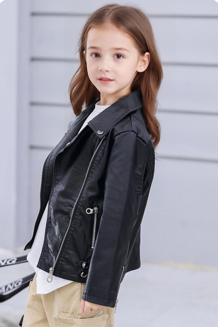 Streetwear Brand Logo Design - 3-12y ano novo meninas preto rock