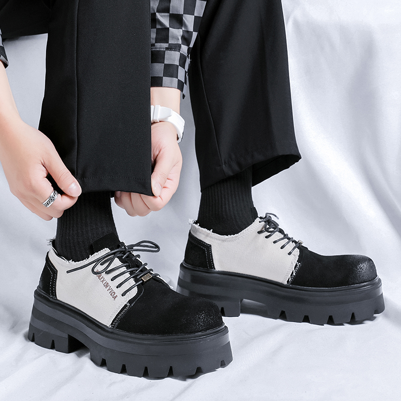 Streetwear Brand In Japan - Sapatos de Couro Masculinos de Luxo