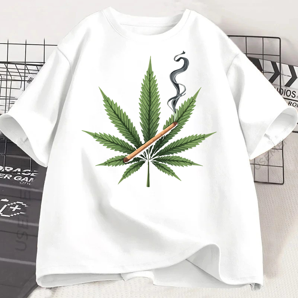 Streetwear Brand In Japan - Camiseta Masculina Estampada de Verão, Manga
