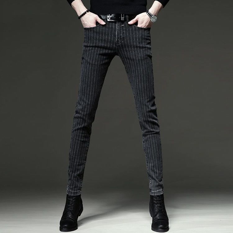 Streetwear Brand Jeans - Jeans listrados 2025 marca na moda