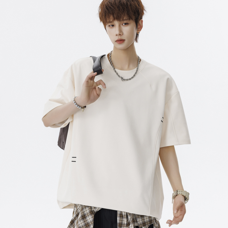 Streetwear Brand In Japan - Camiseta Masculina Estampada de Verão, Manga