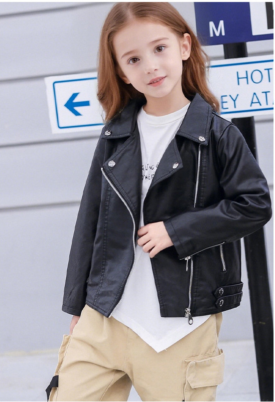 Streetwear Brand Logo Design - 3-12y ano novo meninas preto rock