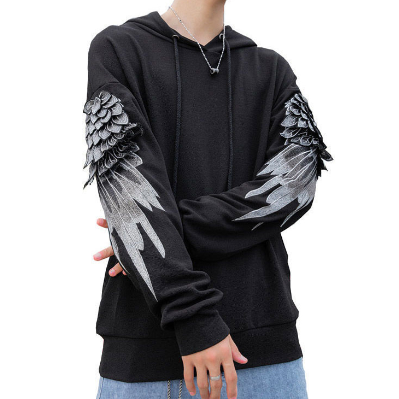 Streetwear Brand Cheap - Moletom para homens com capuz bordado