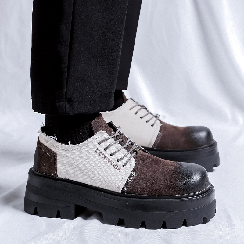 Sapatos de Couro Masculinos de - Streetwear Brand In Japan avaliação e preço