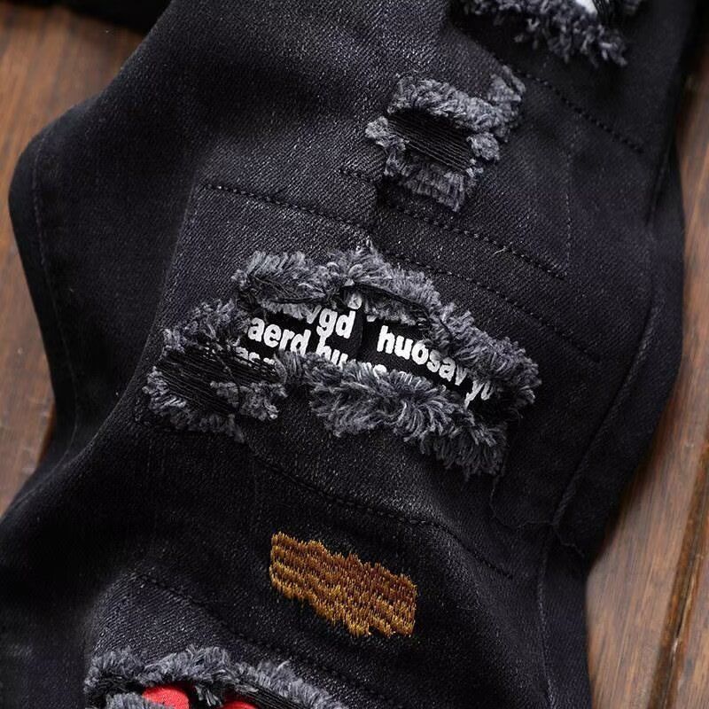 Moda coreana streetwear marca  - Streetwear Brand Jeans avaliação e preço