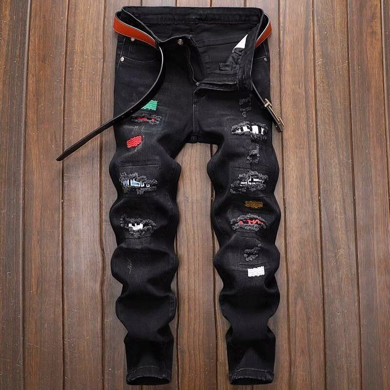 Moda coreana streetwear marca  - Streetwear Brand Jeans avaliação e preço