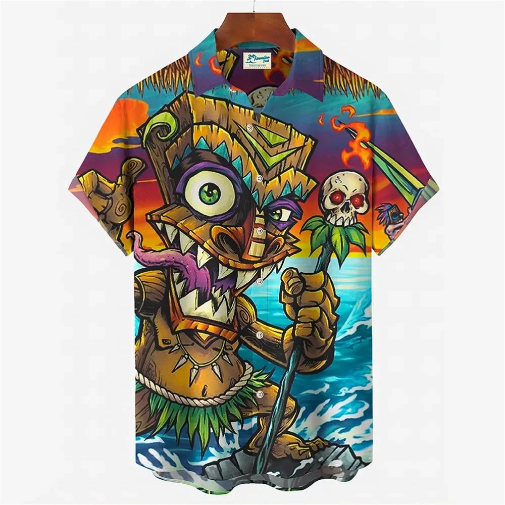 Camisa de Praia Masculina Stre - Streetwear Brand Label avaliação e preço
