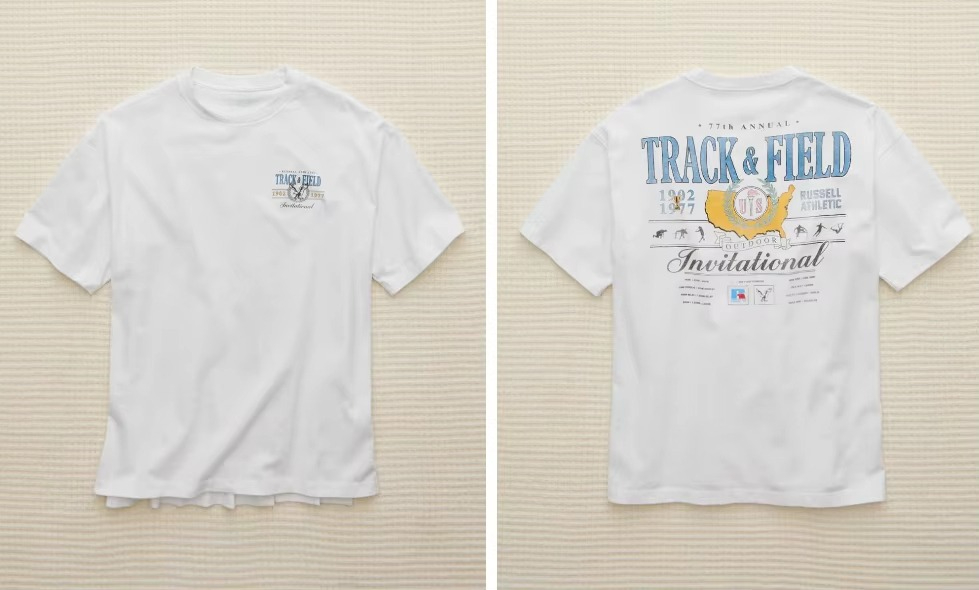 Camiseta Clássica de Estilo Un - Streetwear Brand With A Logo avaliação e preço