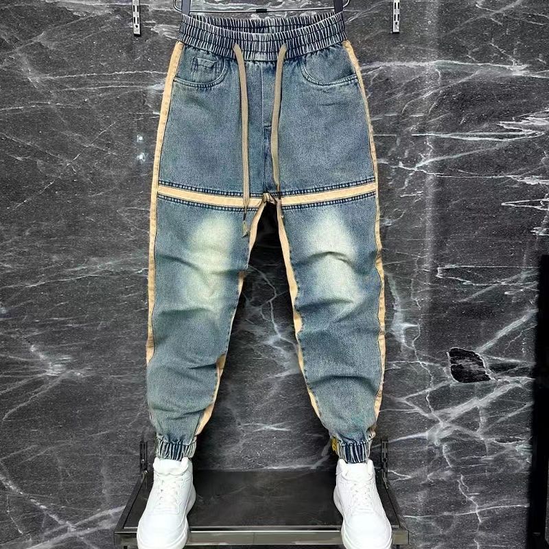 Calça jeans harém azul masculi - Streetwear Brand Jeans avaliação e preço