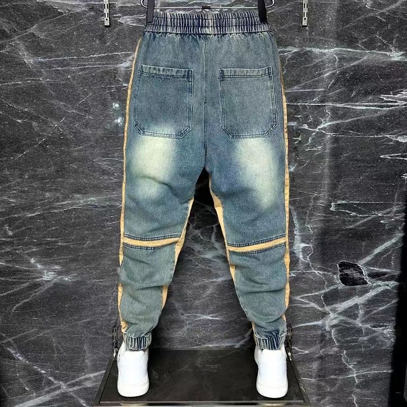 Calça jeans harém azul masculi - Streetwear Brand Jeans avaliação e preço