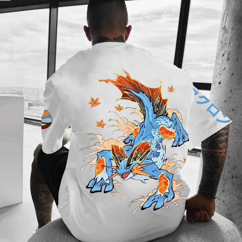 Pokémon co-branded impressão c - Streetwear Brand In Japan avaliação e preço