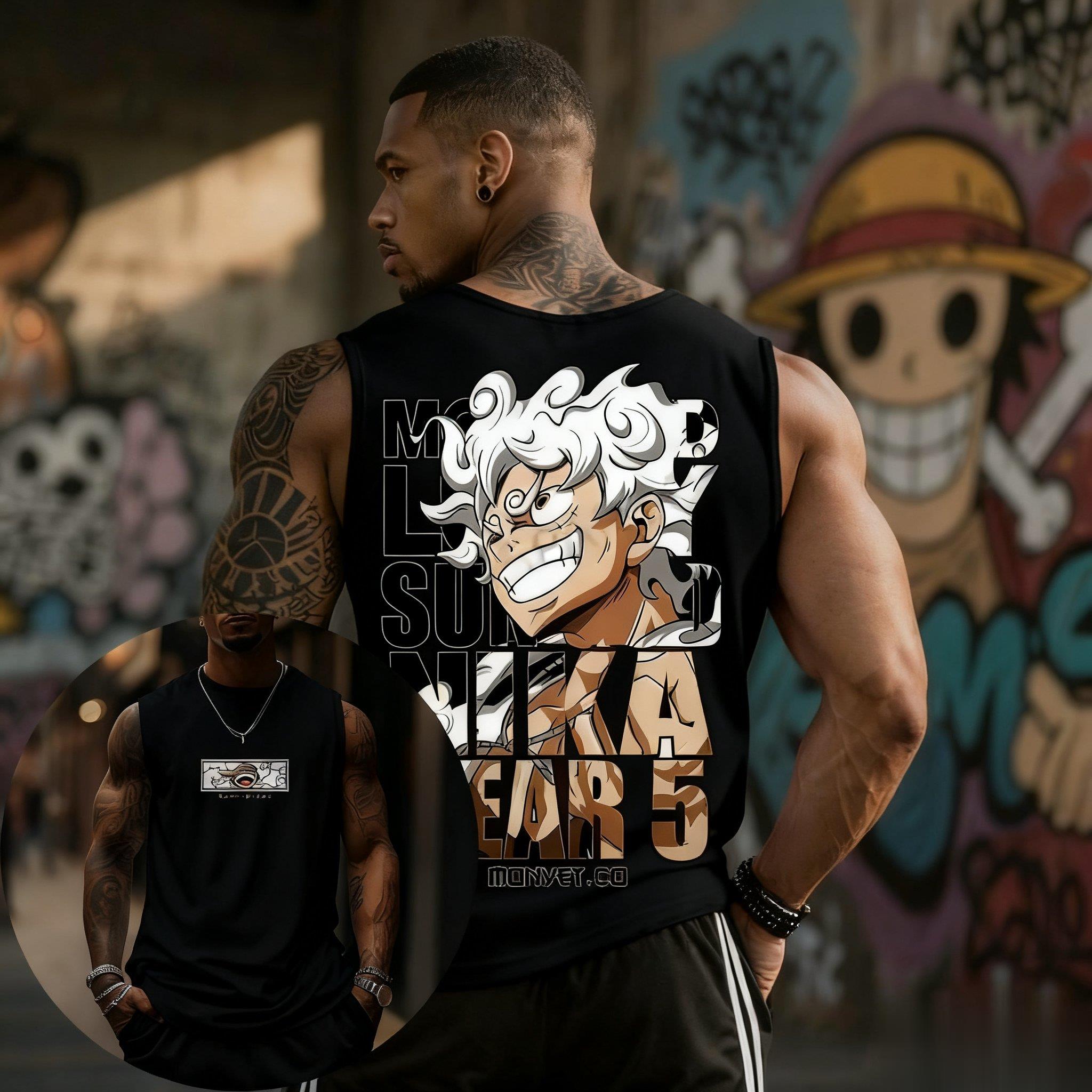 Uma peça luffy engrenagem 5 re - Streetwear Brand In Japan avaliação e preço