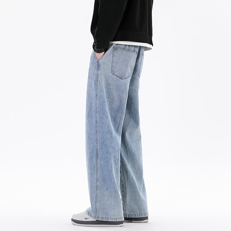Calças Jeans Largas de Estilo  - Streetwear Brand Jeans avaliação e preço