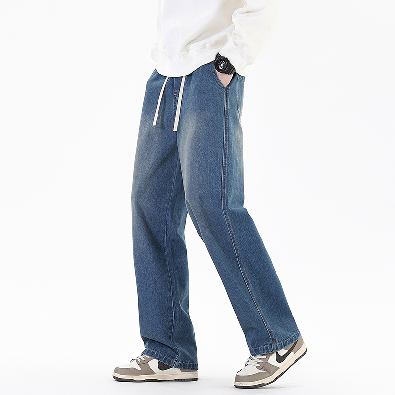 Calças Jeans Largas de Estilo  - Streetwear Brand Jeans avaliação e preço