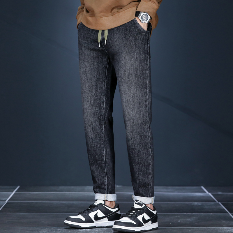 Marca masculina novo outono je - Streetwear Brand Jeans avaliação e preço